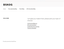 Tablet Screenshot of bskog.com